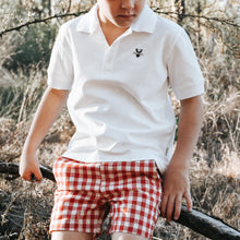 Load image into Gallery viewer, Love Henry Bottoms Boys Sonny Shorts - Red Check

