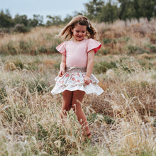 Load image into Gallery viewer, Love Henry Bottoms Girls Frilly Skirt - Fairyfloss Sunset
