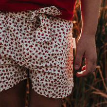 Load image into Gallery viewer, Love Henry Bottoms Girls Tie Waist Shorts - Petite Poppy
