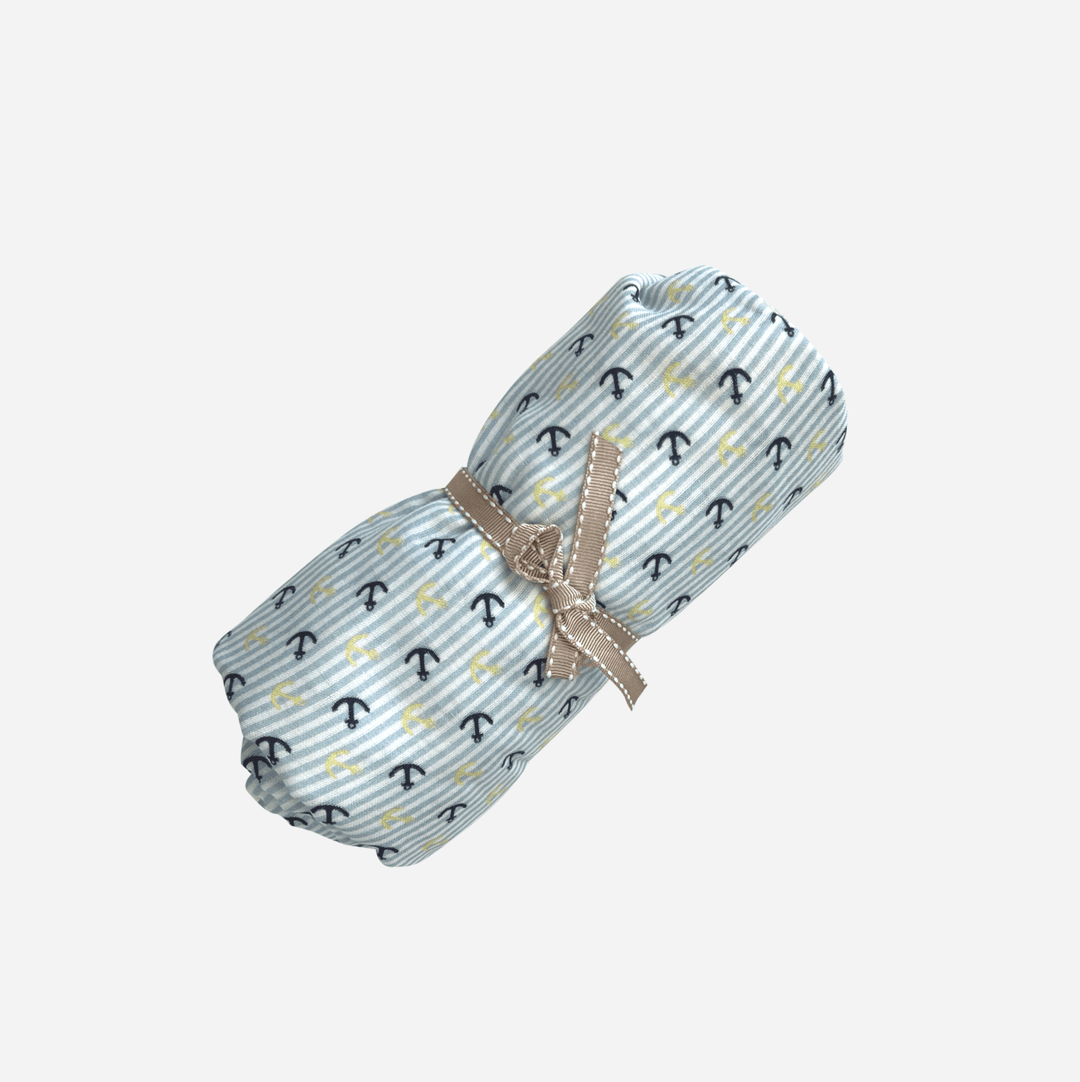 Love Henry Boys Muslin Wrap - Coastal Anchors