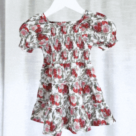 Love Henry Dresses Baby Girls Daisy Dress - Festive Floral