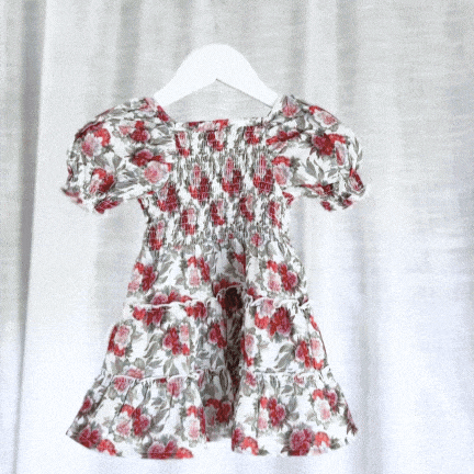 Love Henry Dresses Baby Girls Daisy Dress - Festive Floral