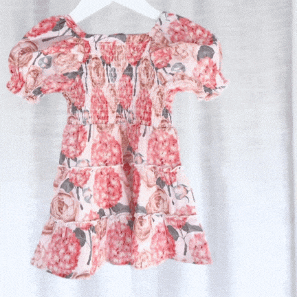 Love Henry Dresses Baby Girls Daisy Dress -  Pink Blossom