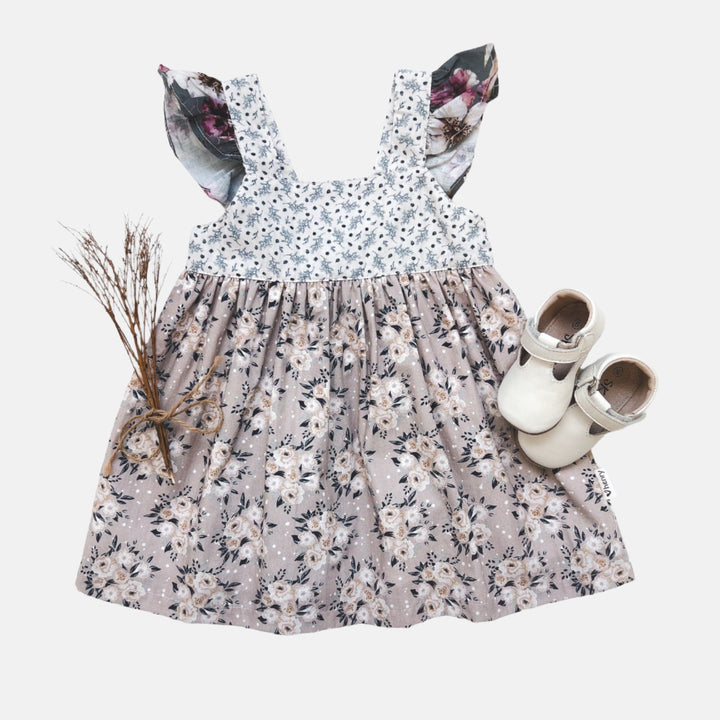 Love Henry Dresses Baby Girls Hattie Dress - Prairie Nights