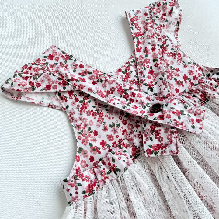 Love Henry Dresses Baby Girls Lottie Dress - Pink Petite Floral