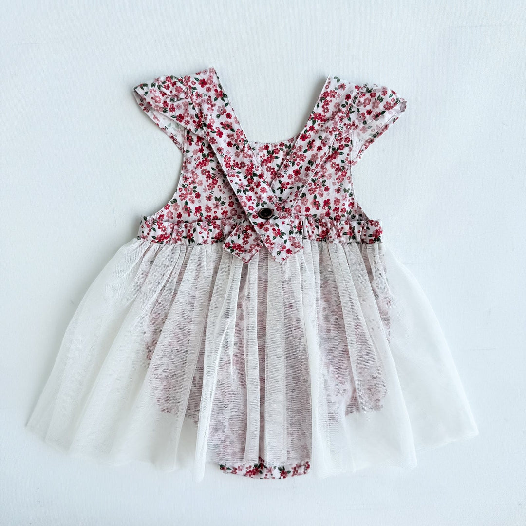 Love Henry Dresses Baby Girls Lottie Dress - Pink Petite Floral