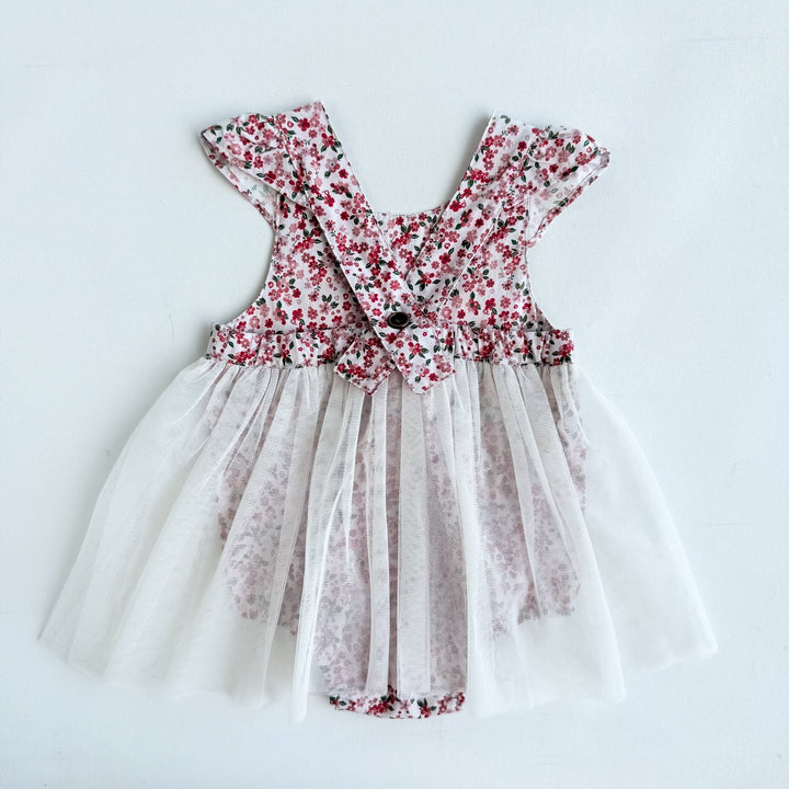 Love Henry Dresses Baby Girls Lottie Dress - Pink Petite Floral