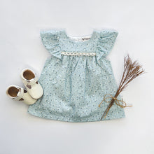 Load image into Gallery viewer, Love Henry Dresses Baby Girls Maisy Dress - Pansy Blue
