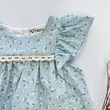 Load image into Gallery viewer, Love Henry Dresses Baby Girls Maisy Dress - Pansy Blue

