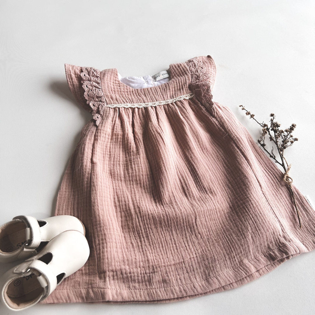 Love Henry Dresses Baby Girls Maisy Dress - Pink
