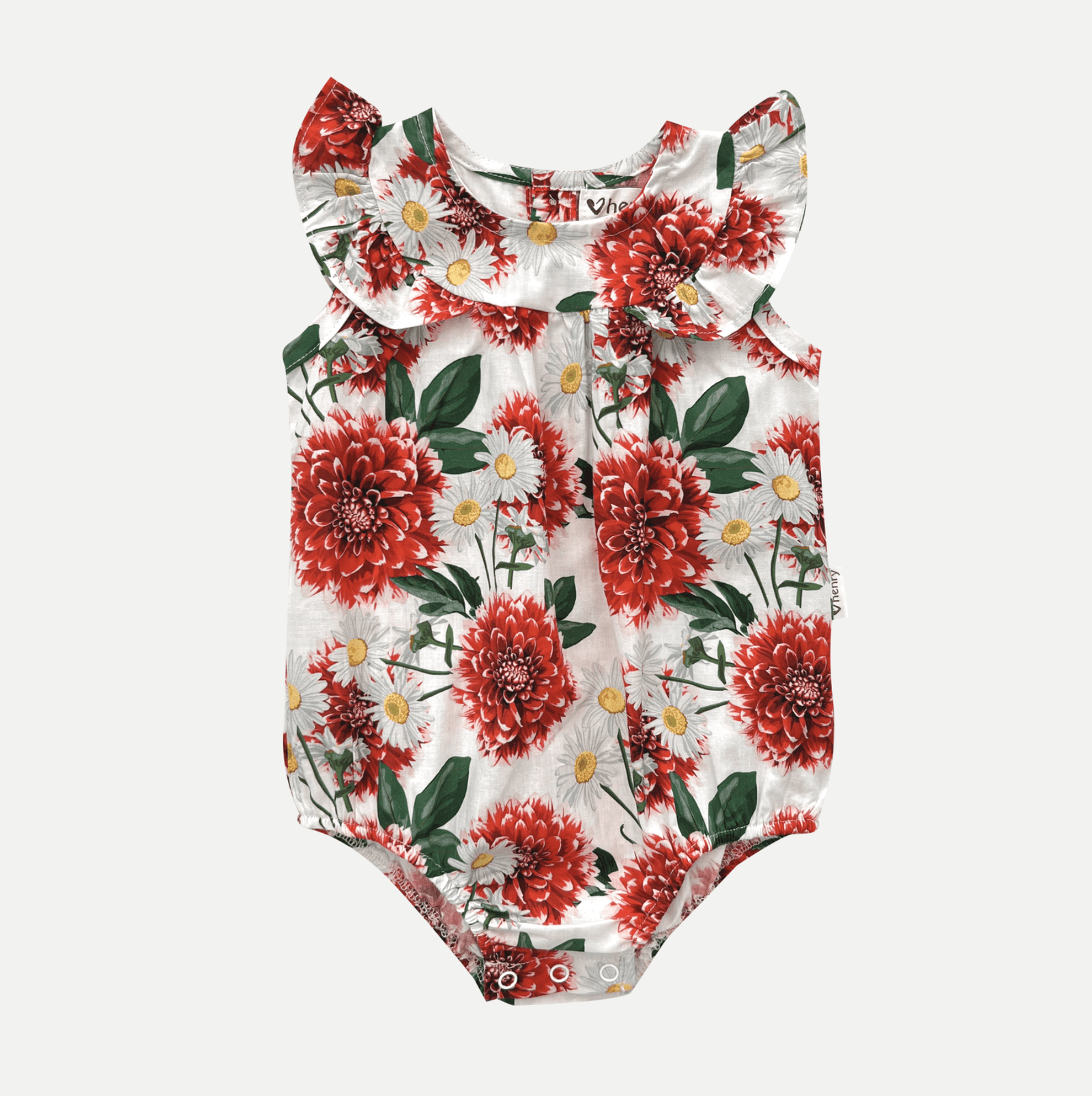 Love Henry Dresses Baby Girls Neve Playsuit - Amore Floral