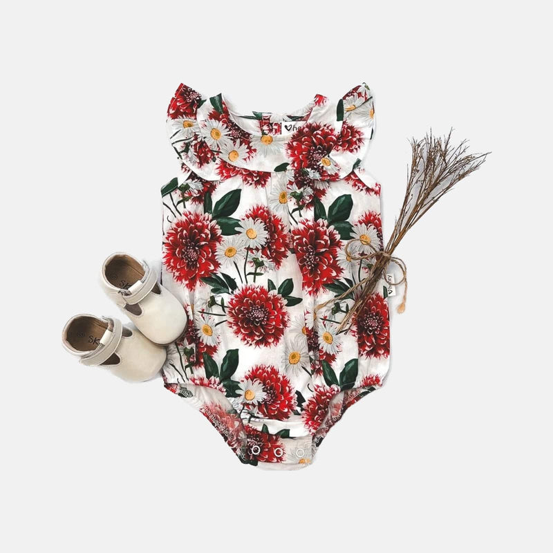 Baby Girls Neve Playsuit - Amore Floral