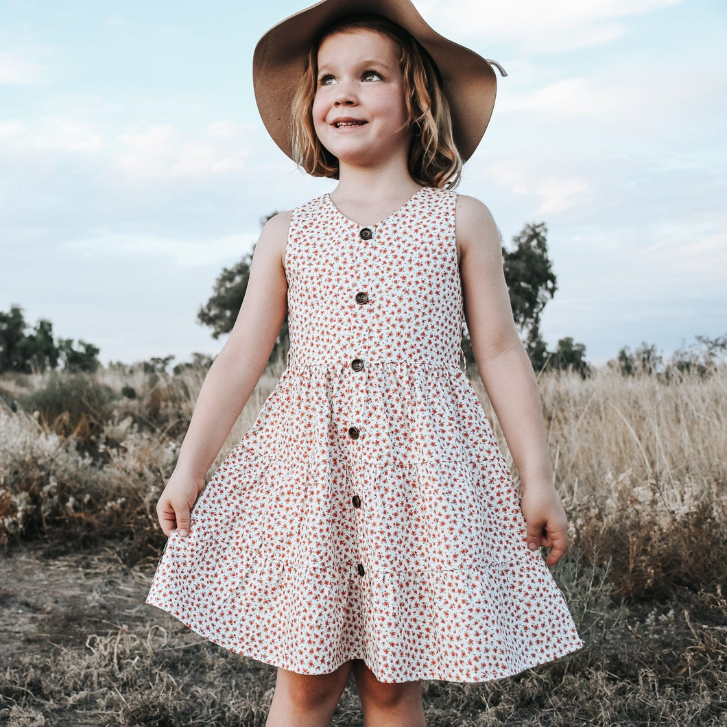 Love Henry Dresses Girls Alice Dress - Petite Poppy