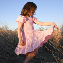 Load image into Gallery viewer, Love Henry Dresses Girls Daisy Dress - Pink Gingham
