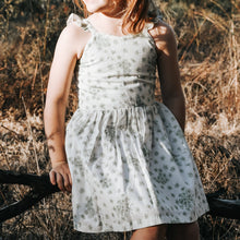 Load image into Gallery viewer, Love Henry Dresses Girls Ellie Dress - Moss Flowers
