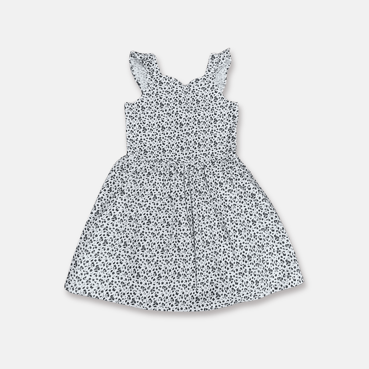 Love Henry Dresses Girls Ellie Dress - Navy Daisy