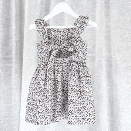 Love Henry Dresses Girls Ellie Dress - Navy Daisy