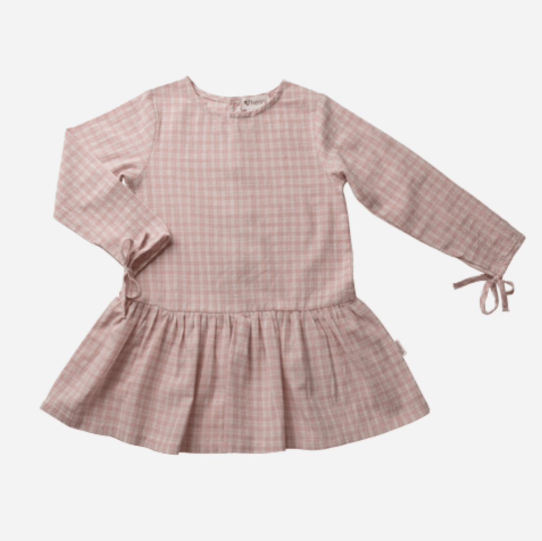 Love Henry Dresses Girls Frankie Dress -  Pink Check