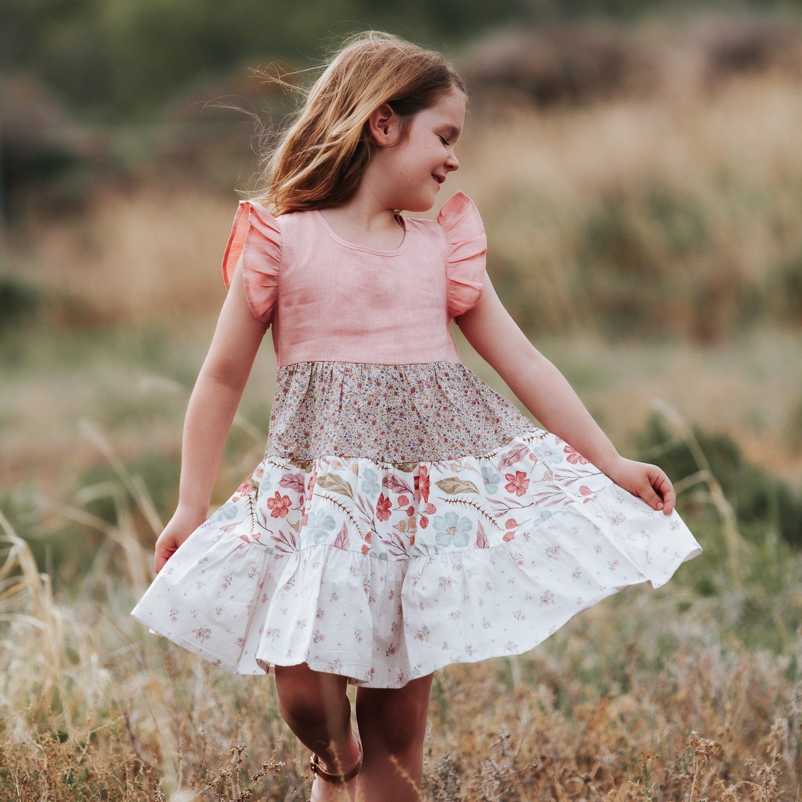 Blush/Rose Gold Sequins V Back & Bow Plus Size Girls Dress – Kid's Dream