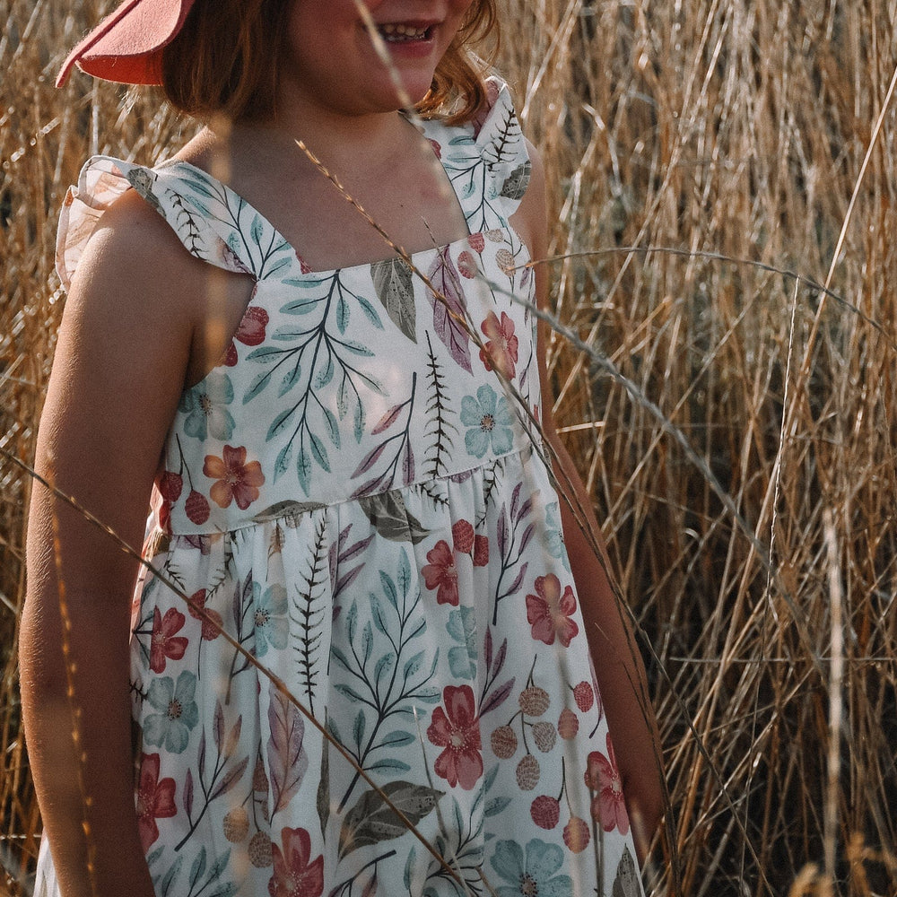 Love Henry Dresses Girls Maxi Dress - Fairyfloss Floral