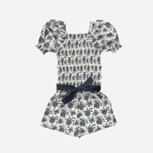 Load image into Gallery viewer, Love Henry Dresses Girls Tilly Playsuit - Navy Floral
