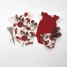 Load image into Gallery viewer, Love Henry Knit Onesie Baby Girls Knit Romper - Amore Floral
