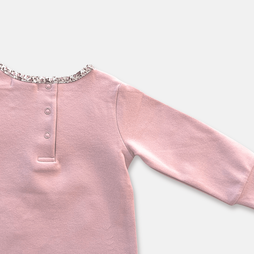 Love Henry Knit Onesie Baby Girls Knit Top -  Pocket Birdy