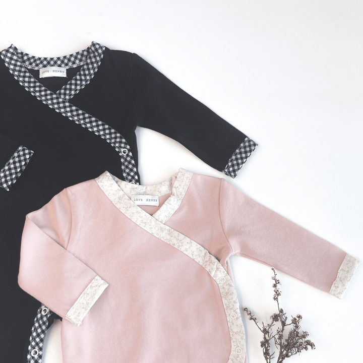 Love Henry Knit Onesie Baby Girls Winter Onesie - Pink