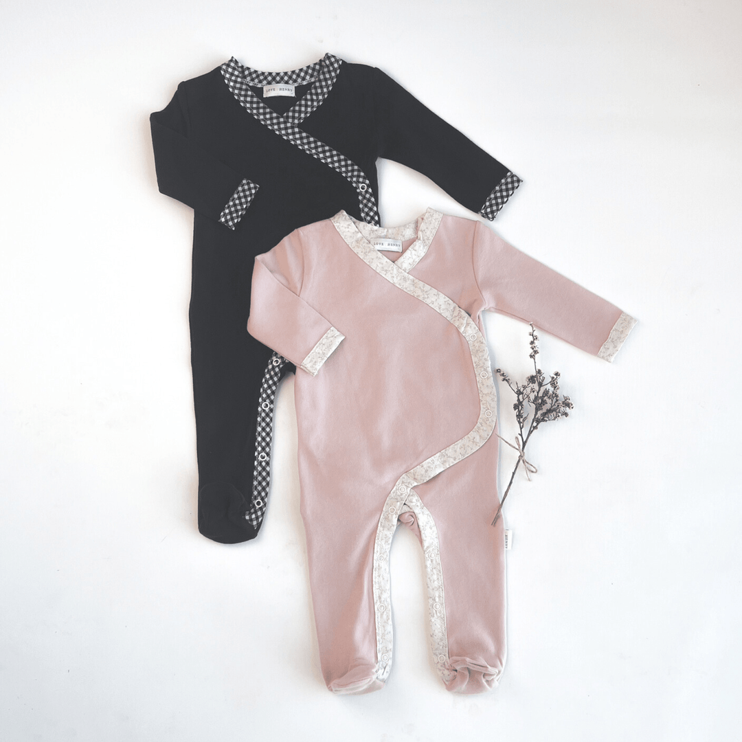 Love Henry Knit Onesie Baby Girls Winter Onesie - Pink