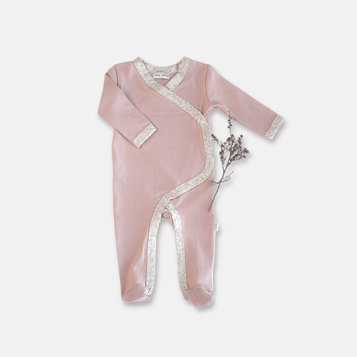 Love Henry Knit Onesie Baby Girls Winter Onesie - Pink