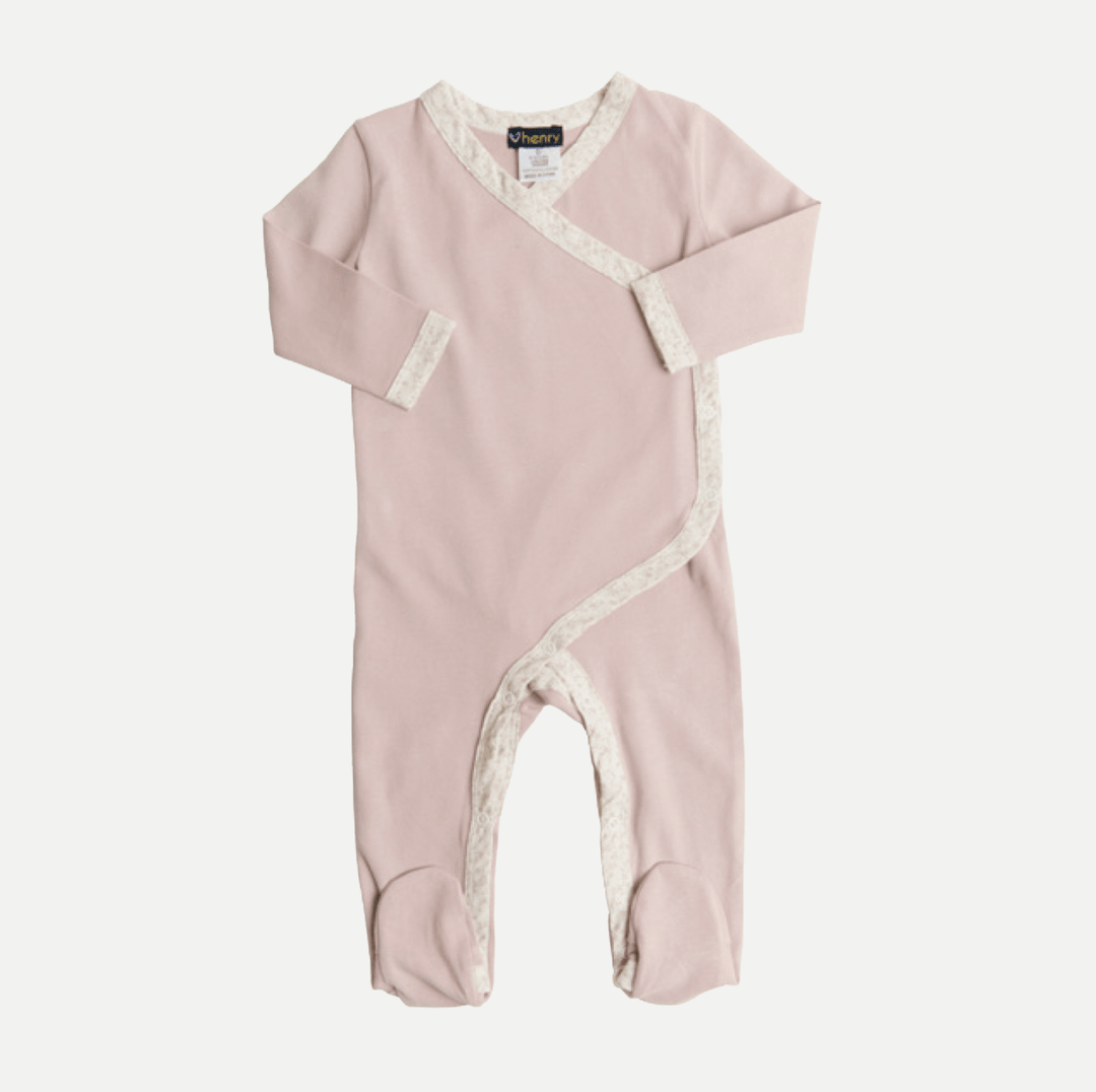 Love Henry Knit Onesie Baby Girls Winter Onesie - Pink