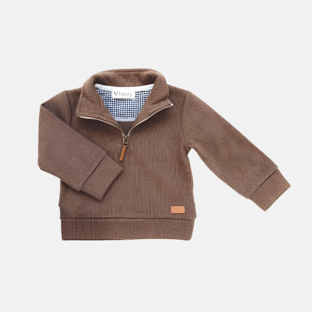 Love Henry Outerwear Baby Boys Harry Jumper - Tan