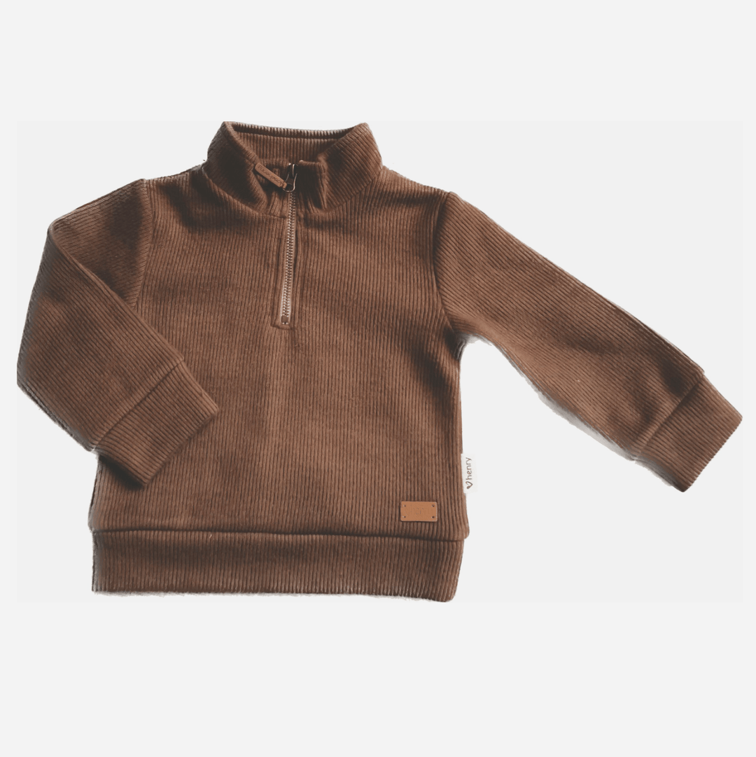 Love Henry Outerwear Boys Harry Jumper - Bronze