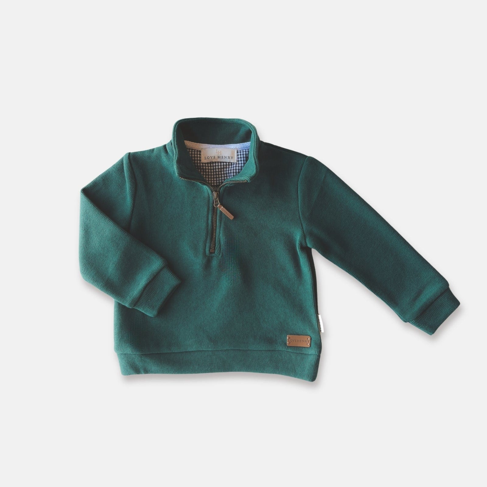 Love Henry Outerwear Boys Harry Jumper - Green