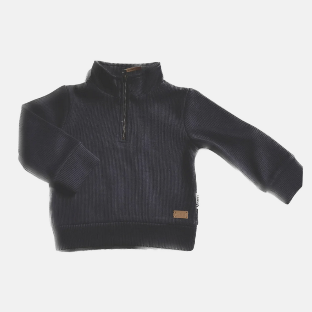 Love Henry Outerwear Boys Harry Jumper - Navy