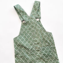 Load image into Gallery viewer, Love Henry Overalls Baby Boys Roy Dungaree - Green Geo Print
