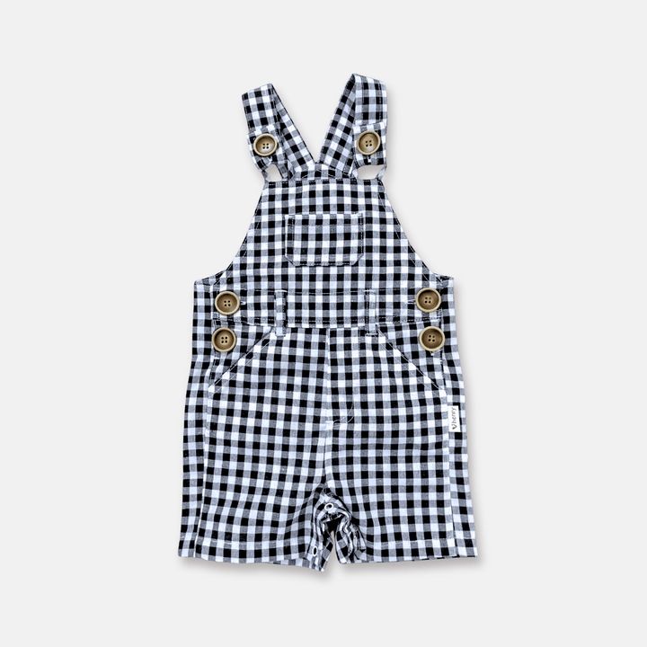 Love Henry Overalls Baby Boys Roy Dungaree - Navy Check