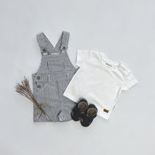 Load image into Gallery viewer, Love Henry Overalls Baby Boys Roy Dungaree - Navy Pinstripe
