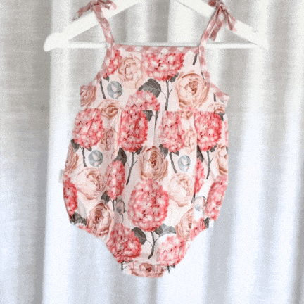 Love Henry Playsuits Baby Girls Elsie Playsuit - Pink Blossom