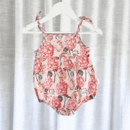 Love Henry Playsuits Baby Girls Elsie Playsuit - Pink Blossom