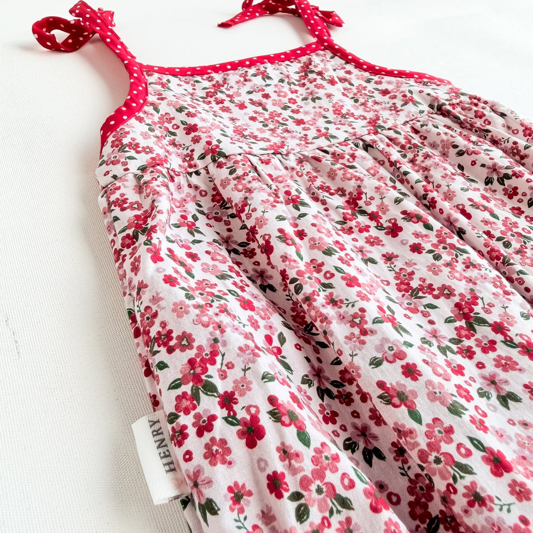 Love Henry Playsuits Baby Girls Elsie Playsuit  - Pink Petite Floral