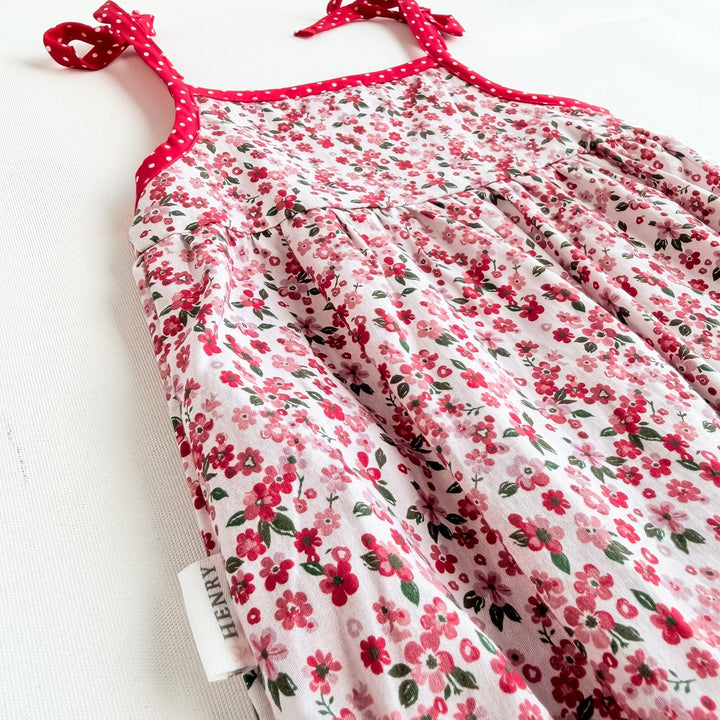 Love Henry Playsuits Baby Girls Elsie Playsuit  - Pink Petite Floral