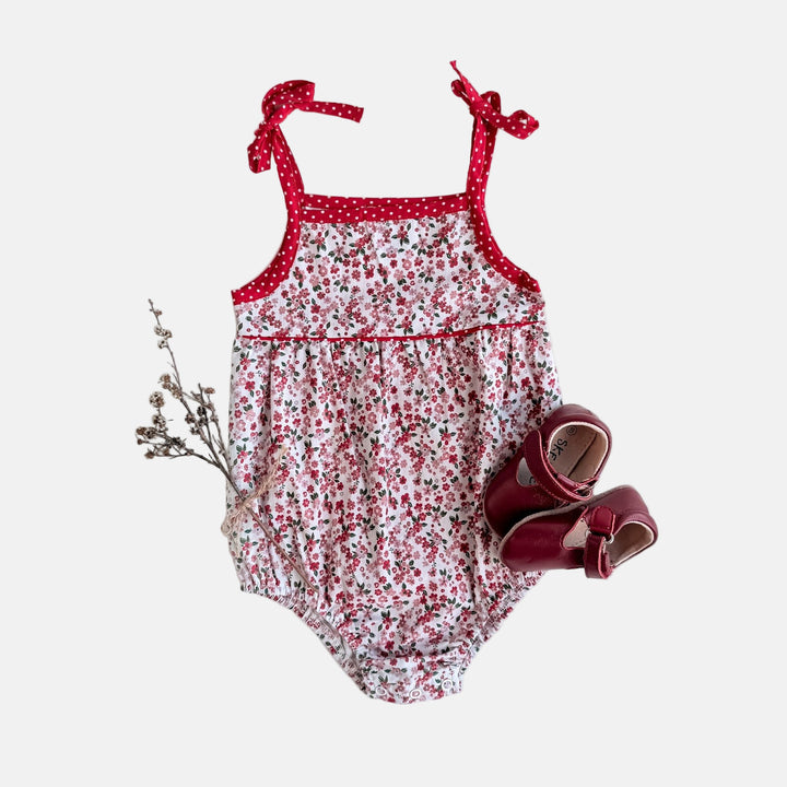 Love Henry Playsuits Baby Girls Elsie Playsuit  - Pink Petite Floral