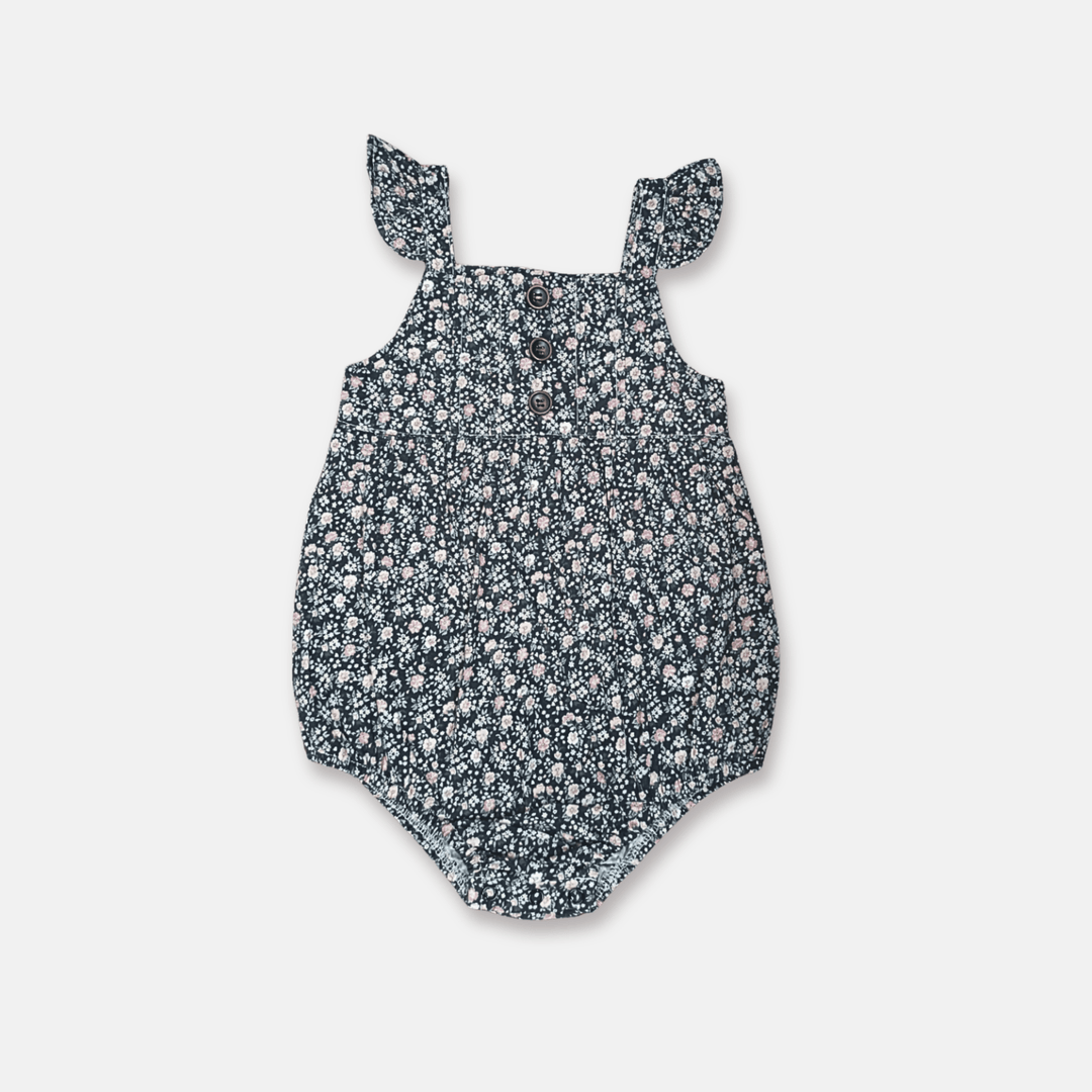 Love Henry Playsuits Baby Girls Freya Playsuit - Vintage Posy