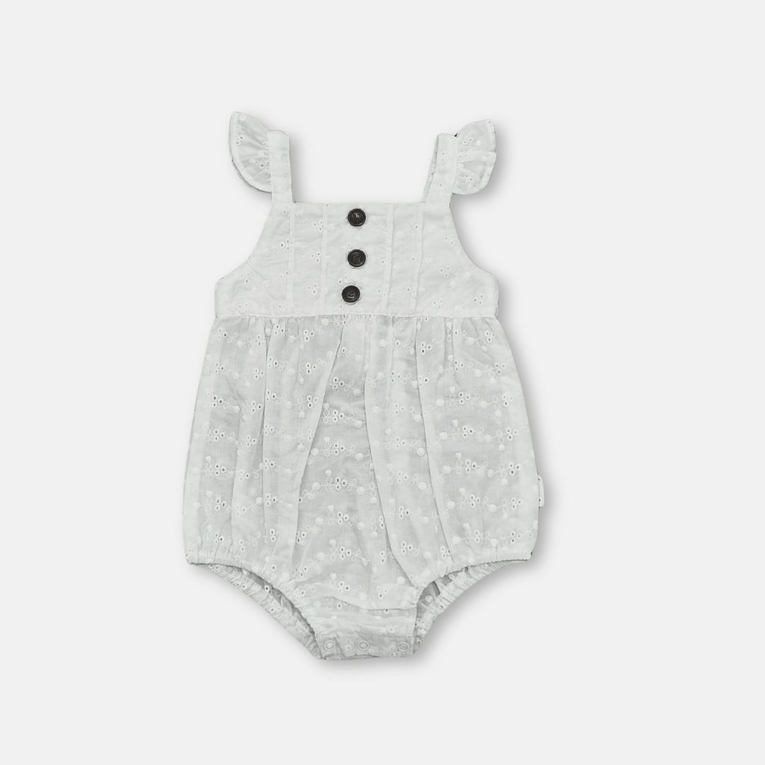 Girls white playsuit on sale