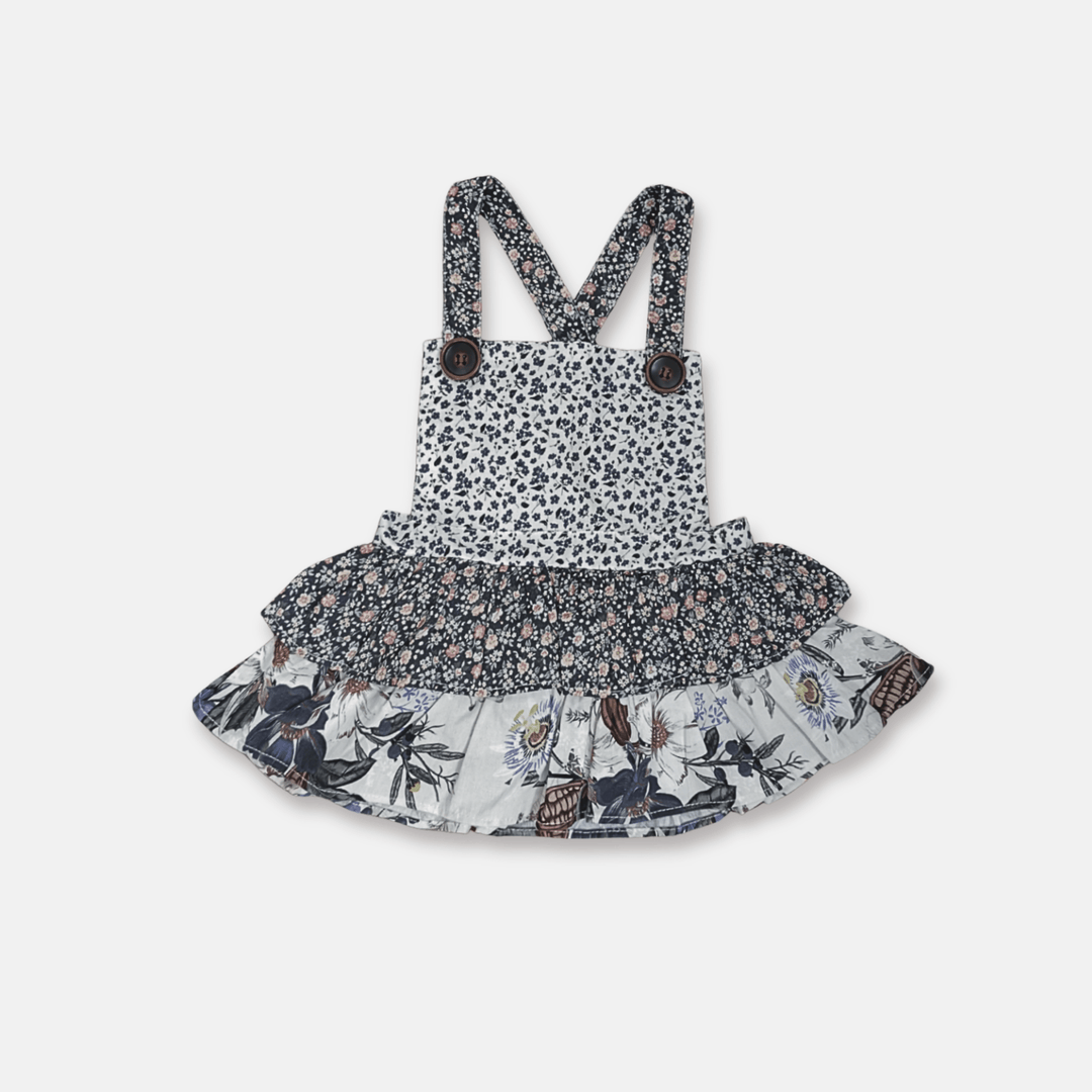 Love Henry Playsuits Baby Girls Frilly Playsuit - Meadow Florals