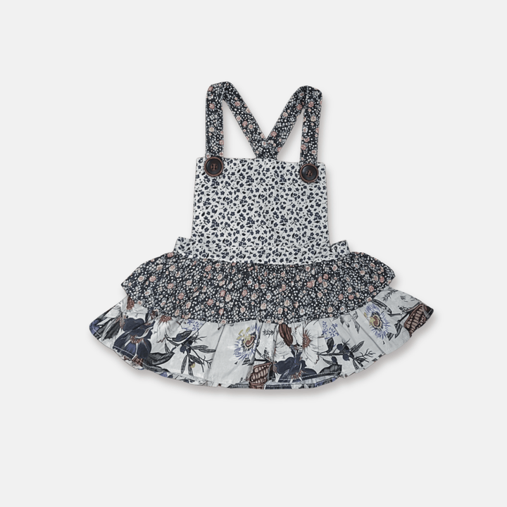 Love Henry Playsuits Baby Girls Frilly Playsuit - Meadow Florals