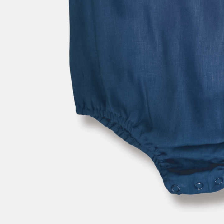 Love Henry Playsuits Baby Girls Neve Playsuit - Navy Linen