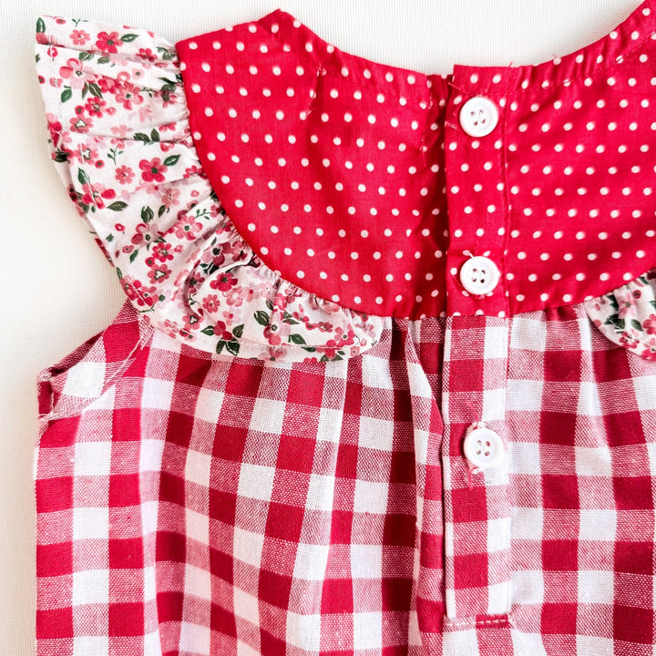 Love Henry Playsuits Baby Girls Neve Playsuit - Pink Petite Floral