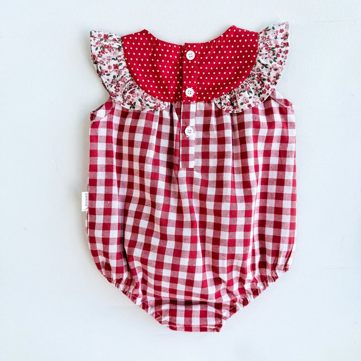 Love Henry Playsuits Baby Girls Neve Playsuit - Pink Petite Floral